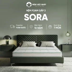 Nệm gấp 3 sora