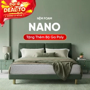 Nệm foam chất lượng nano