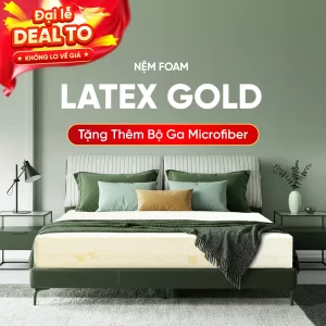Nệm foam cao cấp latex gold