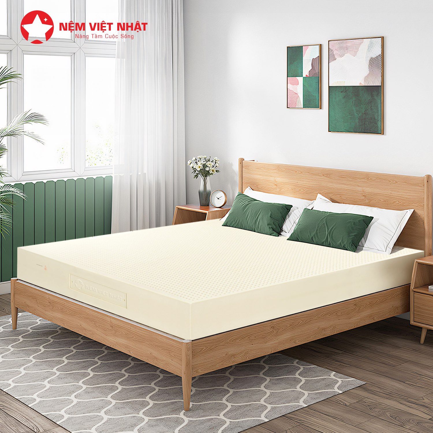 Sản phẩm nệm cao su thiên nhiên Natural 2