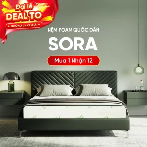 Nệm foam sora bán chạy