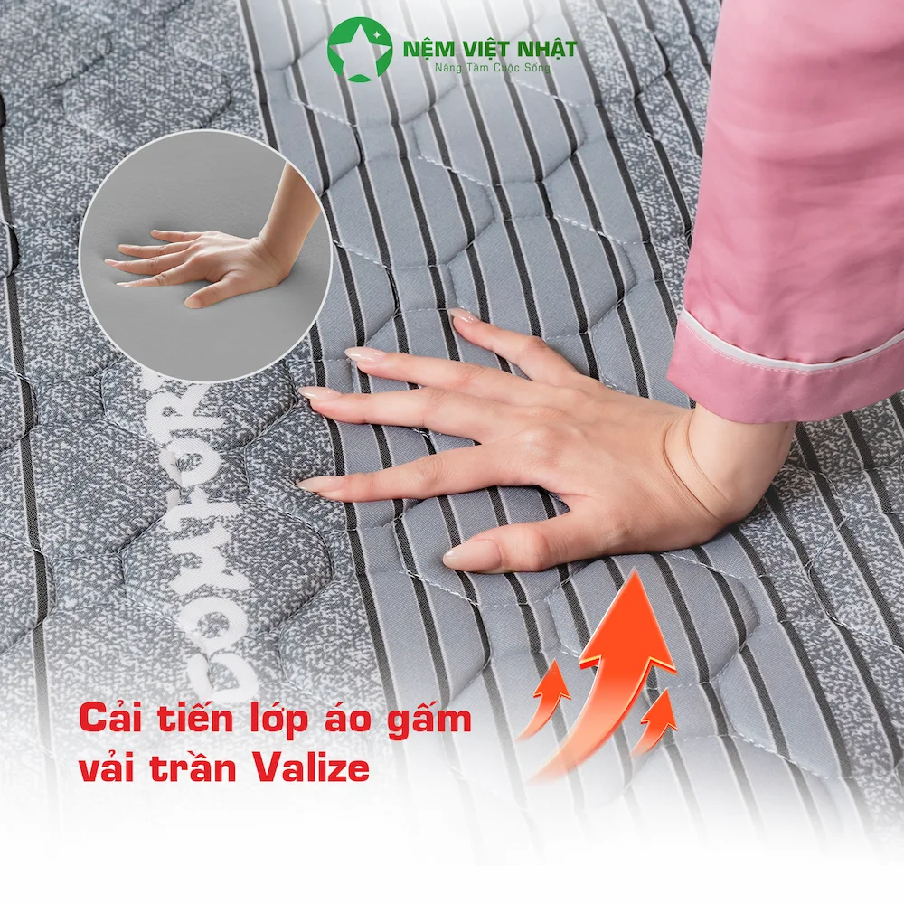 Nệm foam gấp 3 nano khuyến mãi