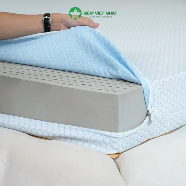 Áo nệm coolax khoá kéo