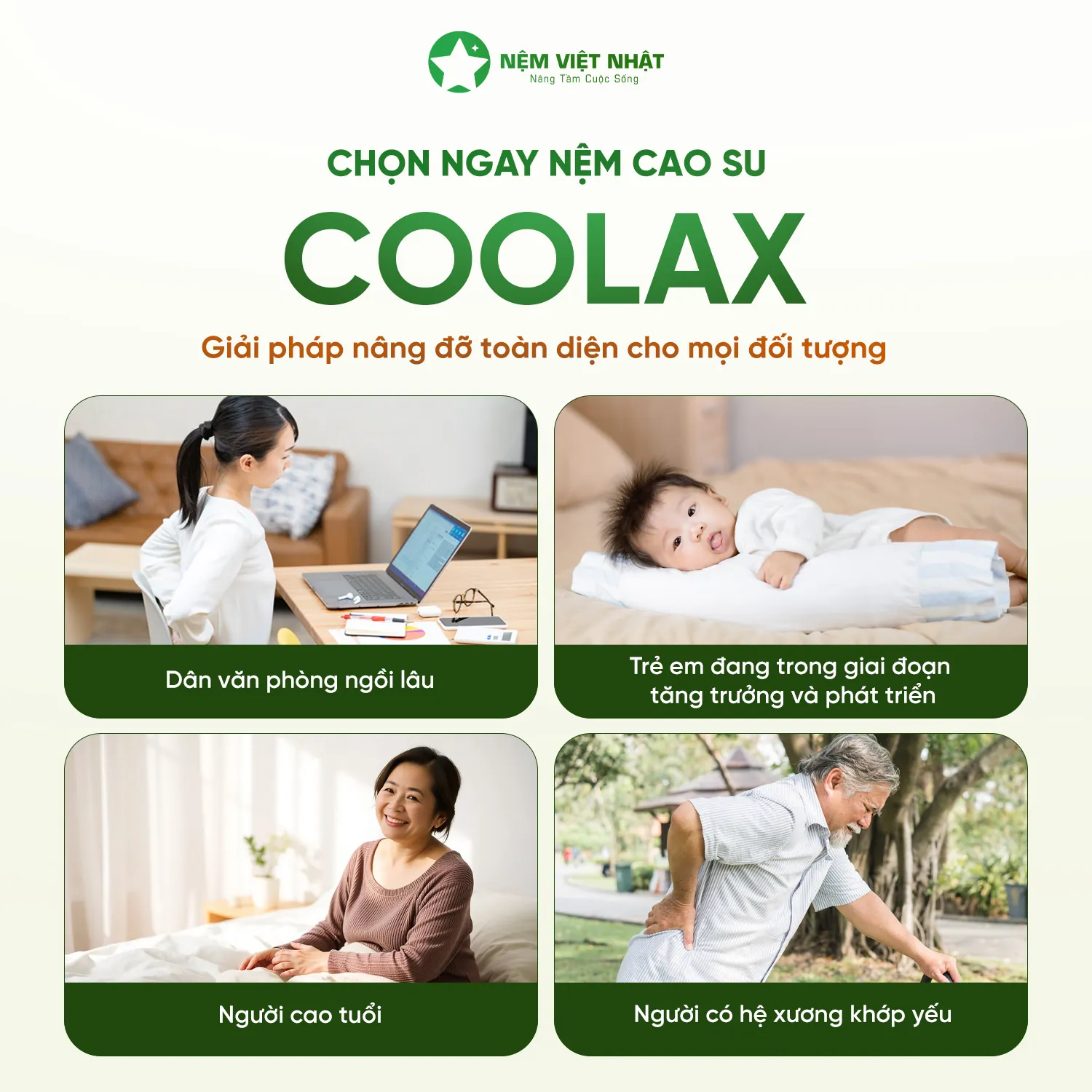 Đặc điểm nệm cao su coolax
