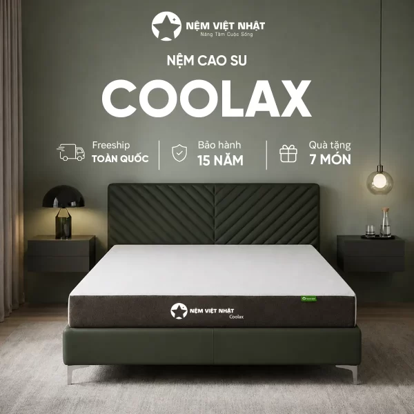 Nệm cao su việt nhật coolax