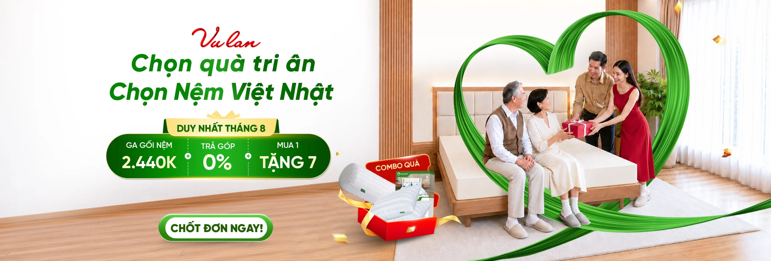 Vu lan báo hiếu nệm cao su